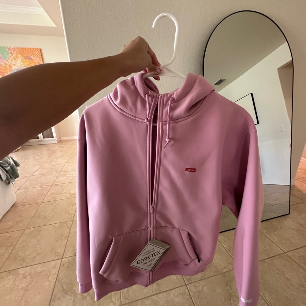 Supreme Pink Windbreaker Jacket
